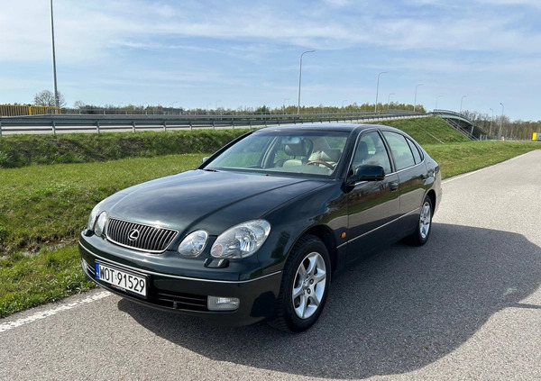 Lexus GS cena 42900 przebieg: 238000, rok produkcji 2001 z Babimost małe 704